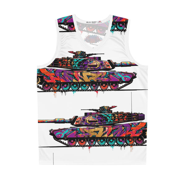 A True Tank Top - Basketball Jersey (AOP)