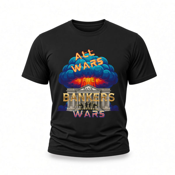 All Wars Are Bankers’ Wars – Conspiracy Tee - Organic Unisex Classic T-Shirt