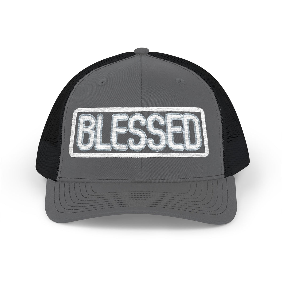 BLESSED Snapback Trucker Cap (Embroidery)