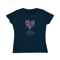 Pure Heart Tee — Psalm 51:10 - Organic Women's Classic T-Shirt