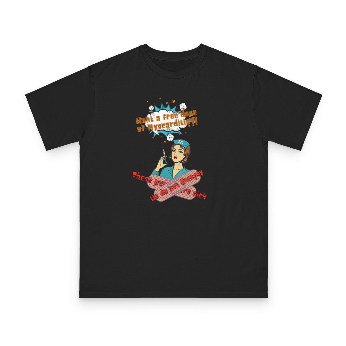Anti Vax  - Organic Unisex Classic T-Shirt