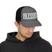 BLESSED Snapback Trucker Cap (Embroidery)