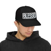 BLESSED Snapback Trucker Cap (Embroidery)