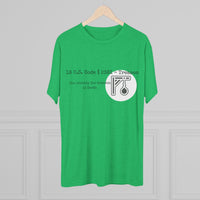 18 U.S. Code § 2381 - Treason  - Unisex Tri-Blend Crew Tee