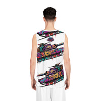 A True Tank Top - Basketball Jersey (AOP)