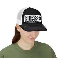 BLESSED Snapback Trucker Cap (Embroidery)