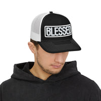 BLESSED Snapback Trucker Cap (Embroidery)