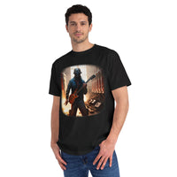 Last Riff Standing Tee — Play Through the Apocalypse - Organic Unisex Classic T-Shirt