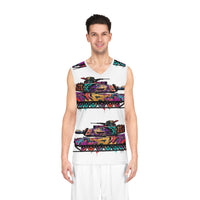 A True Tank Top - Basketball Jersey (AOP)