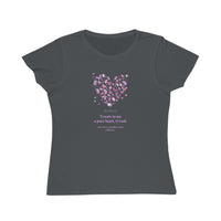 Pure Heart Tee — Psalm 51:10 - Organic Women's Classic T-Shirt