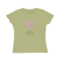 Pure Heart Tee — Psalm 51:10 - Organic Women's Classic T-Shirt
