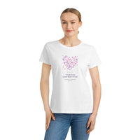 Pure Heart Tee — Psalm 51:10 - Organic Women's Classic T-Shirt