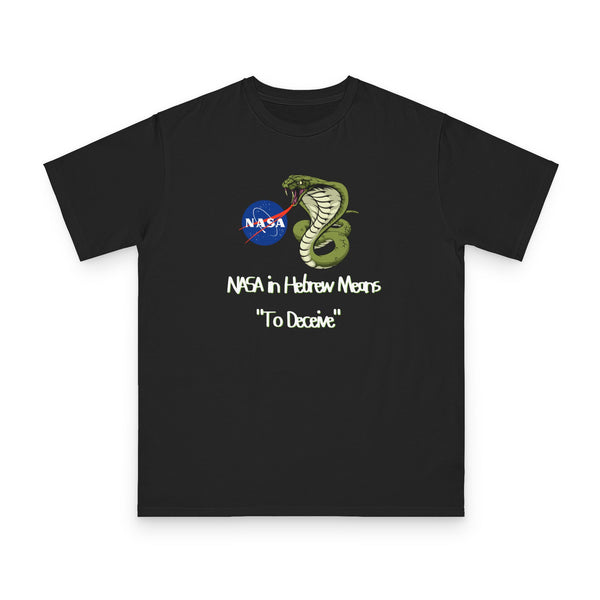 NASA Deception  - Organic Unisex Classic T-Shirt - alternate