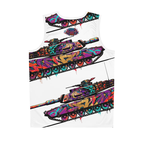 A True Tank Top - Basketball Jersey (AOP) - alternate