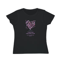 Pure Heart Tee — Psalm 51:10 - Organic Women's Classic T-Shirt